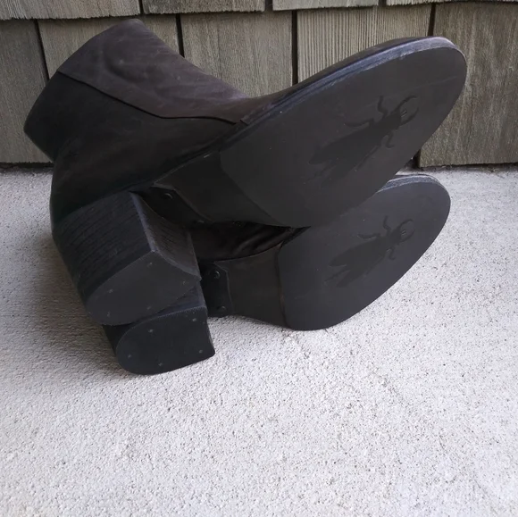 Fly London Ground Brown Lupe Leather Boots - Picture 9 of 9